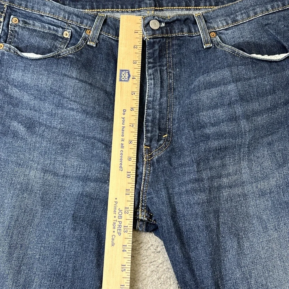 Levi's 505 Regular Fit Straight Jeans Men's Size W 40 X L 30 Blue Denim 5-Pocket